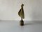 Solid Brass & Swakara Living Fashion Award Sculpture, Denmark, 1980s 4