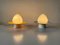 Opaline Glass UFO Bathroom Ceiling Lamps, Germany, 1960s, Set of 2, Image 2