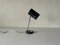 Mid-Century Black and White Metal Bedside Lamp, Germany, 1950s, Image 1