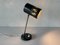 Mid-Century Black and White Metal Bedside Lamp, Germany, 1950s, Image 2