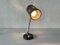 Mid-Century Black and White Metal Bedside Lamp, Germany, 1950s, Image 6