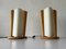 Plastic, Paper and Wood Frame Table Lamps from Domus, Italy, 1980s, Set of 2 3