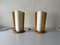 Plastic, Paper and Wood Frame Table Lamps from Domus, Italy, 1980s, Set of 2, Image 1