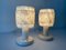 Italienische handgefertigte Nachttischlampen aus Marmor von Comlesse Decor, Italien, 1960er, 2er Set 2