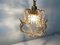Brass & Glass Flower Bead Ceiling Lamp by Emil Stejnar for Rupert Nikoll, 1950s 6