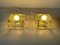 Ice Glass Table Lamps from Müller & Zimmer, Stuttgart, Germany, 1970s, Set of 2, Image 3