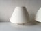 Brass TZ 2 Socket Sconces with Fabric Shade, Germany, 1970s, Set of 2, Image 4