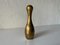 Mid-Century Solid Brass Tenpin Sculpture, Image 1