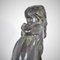 Robin Shippard, Fillette Au Chiot, 1901, Bronze 9