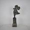 Robin Shippard, Fillette Au Chiot, 1901, Bronze 17