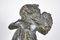 Robin Shippard, Fillette Au Chiot, 1901, Bronze 6