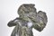 Robin Shippard, Fillette Au Chiot, 1901, Bronze, Image 6