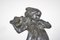 Robin Shippard, Fillette Au Chiot, 1901, Bronze, Image 13