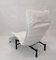 Veranda Lounge Chair in White Leather by Vico Magistretti for Cassina, Image 5