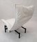 Veranda Lounge Chair in White Leather by Vico Magistretti for Cassina 9