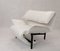 Veranda Sessel aus weißem Leder von Vico Magistretti für Cassina 8