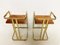 Vintage Brass Velvet Stools, 1970s, Set of 2 11