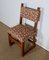 Early Twentieth Century Oak Chairs in the Style of Monastic, Set of 4 8