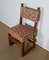 Early Twentieth Century Oak Chairs in the Style of Monastic, Set of 4, Image 8