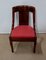 19th Century Restoration Period Mahogany Gondola Chairs, Set of 4 8