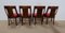 Restaurierte Gondola Stühle aus Mahagoni, 19. Jh., 4er Set 6
