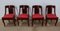 19th Century Restoration Period Mahogany Gondola Chairs, Set of 4 2