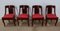 19th Century Restoration Period Mahogany Gondola Chairs, Set of 4, Image 2