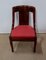 19th Century Restoration Period Mahogany Gondola Chairs, Set of 4 8