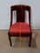 19th Century Restoration Period Mahogany Gondola Chairs, Set of 4 16