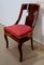 19th Century Restoration Period Mahogany Gondola Chairs, Set of 4 17