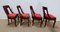 19th Century Restoration Period Mahogany Gondola Chairs, Set of 4, Image 4