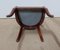 Restaurierte Gondola Stühle aus Mahagoni, 19. Jh., 4er Set 21