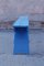 Blue Painted Wooden Bench, Image 5