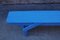 Blue Painted Wooden Bench, Image 6
