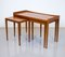 Danish Teak Nest of Tables by Kurt Østervig for Jason Mober, 1950s, Set of 3, Image 2