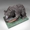 Antique German Carved Fruitwood Bear Figure, Image 6