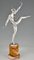 Art Deco Silvered Bronze Sculpture of a Nude Dancer from Morante 2