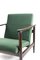 Fauteuil GFM-142 en Velours Vert Olive par Edmund Homa, 1970s 7