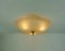 Lampada da soffitto grande in vetro smerigliato di Honsel Lights, anni '70, Immagine 3