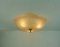 Large Plafoniere Ice Textured Glass 6-Square Ceiling Lamp from, Honsel Lights, 1970s 3