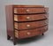 19th Century Mahogany Bowfront Chest of Drawers 8