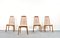 Mid-Century Scandinavian Teak & Wool Dining Chairs, 1960s, Set of 4 8