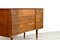 Credenza Mid-Century in noce e teak di Uniflex, anni '60, Immagine 5