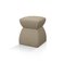 Cusi Pouf in Herisson Mouse Mohair by KABINET 1