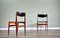 Teak & Leather Dining Chairs by Erik Buch, 1960s, Set of 2 6