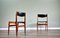 Teak & Leather Dining Chairs by Erik Buch, 1960s, Set of 2, Image 6