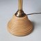 Pencil Reed Rattan Table Lamp, 1970s 8