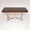 Tavolo da pranzo in legno e metallo cromato di Merrow Associates, Immagine 3