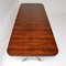 Wood & Chrome Dining Table from Merrow Associates 5