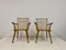 Cherry Wood Armchairs by Albert Haberer, 1950s, Set of 2 15